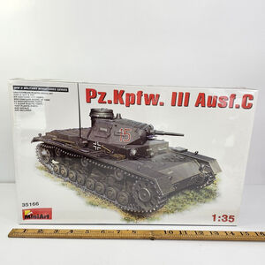 SEALED MiniArt 1/35 35166 WWII German Pz.Kpfw.III Ausf.С NEW Ukraine Made